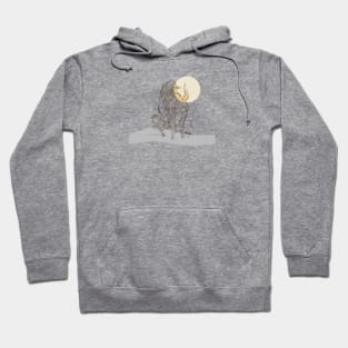 Japanese Bull illustration Hoodie